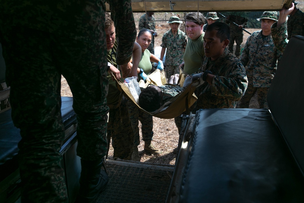 Tiger Strike 2019 Casualty Evacuation Drill