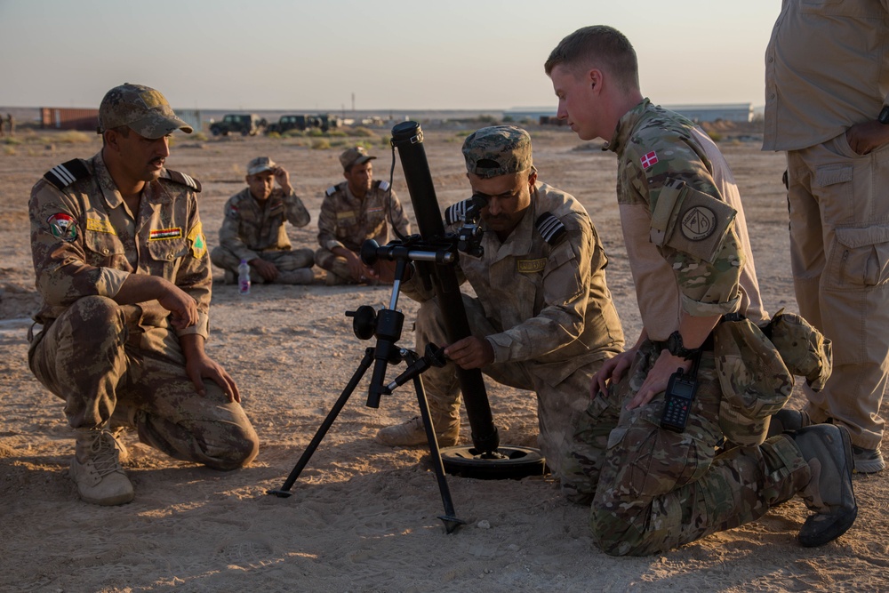 Danish Army Training Iraqi Soldiers