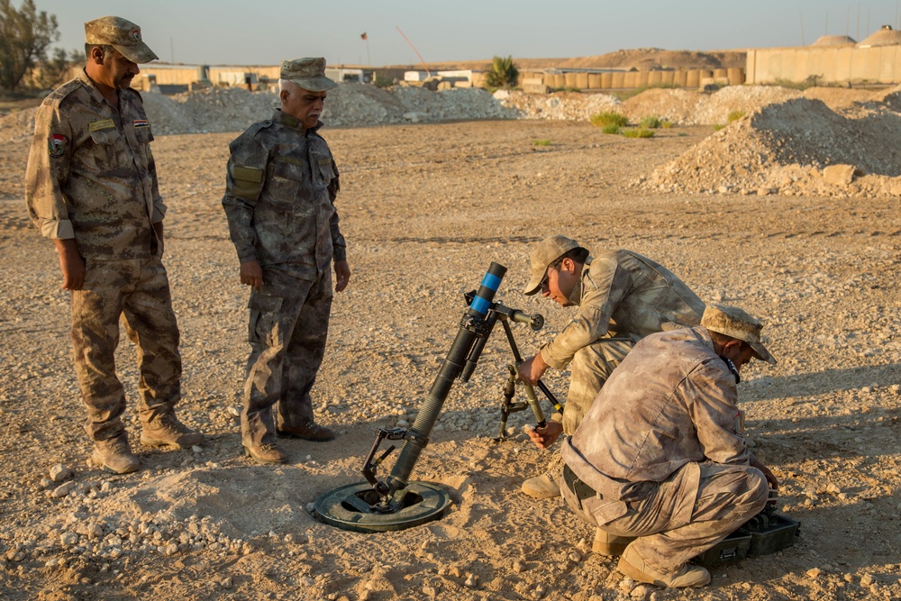 Danish Army Training Iraqi Soldiers