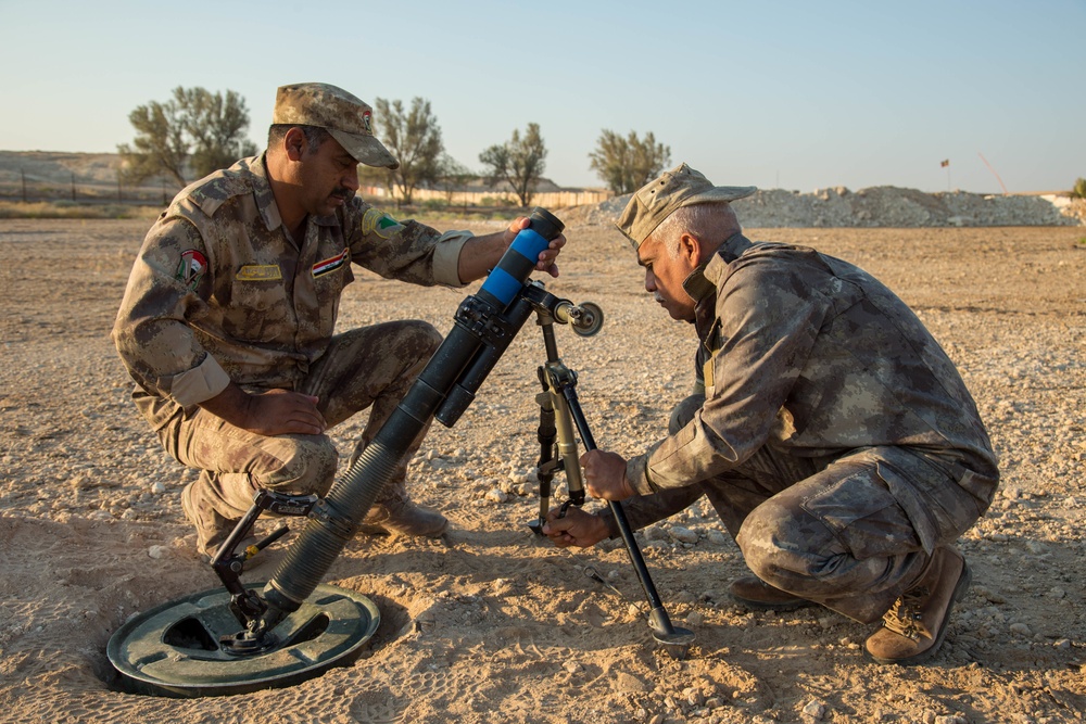 Danish Army Training Iraqi Soldiers