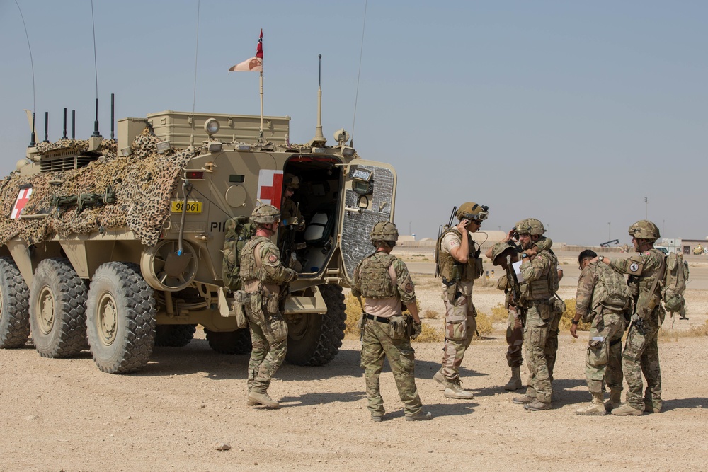 DVIDS - Images - Al Asad Air Base CASEVAC Drill [Image 5 of 5]