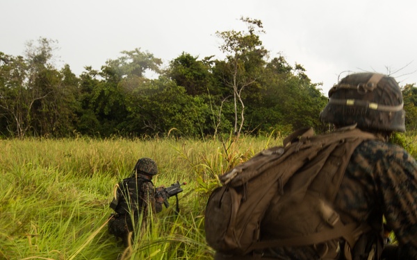 U.S. Marines, Sailors with 3rd Marine Division and the MAF conduct an amphibious assault