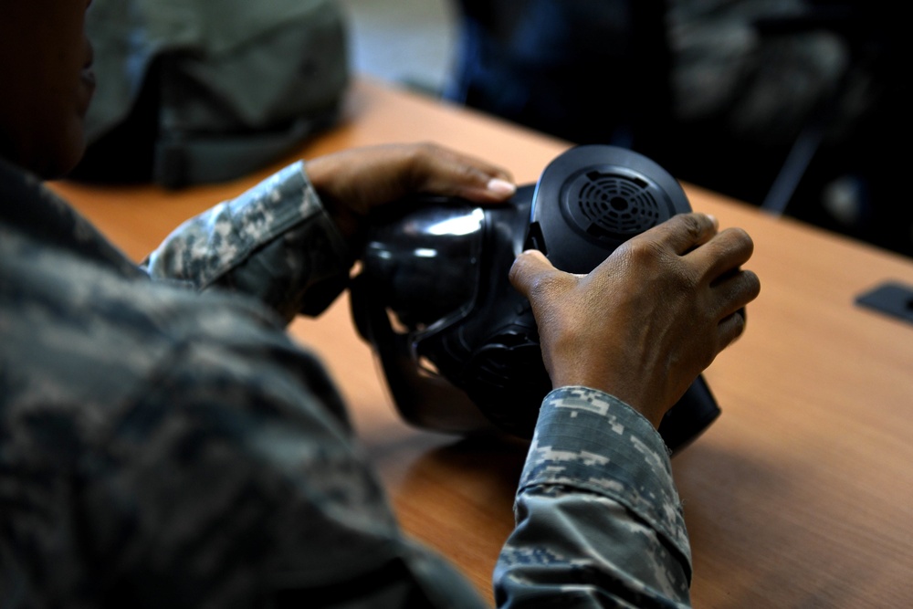 CBRN instructors prepare Black Knights for upcoming exercise