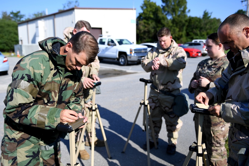 CBRN instructors prepare Black Knights for upcoming exercise