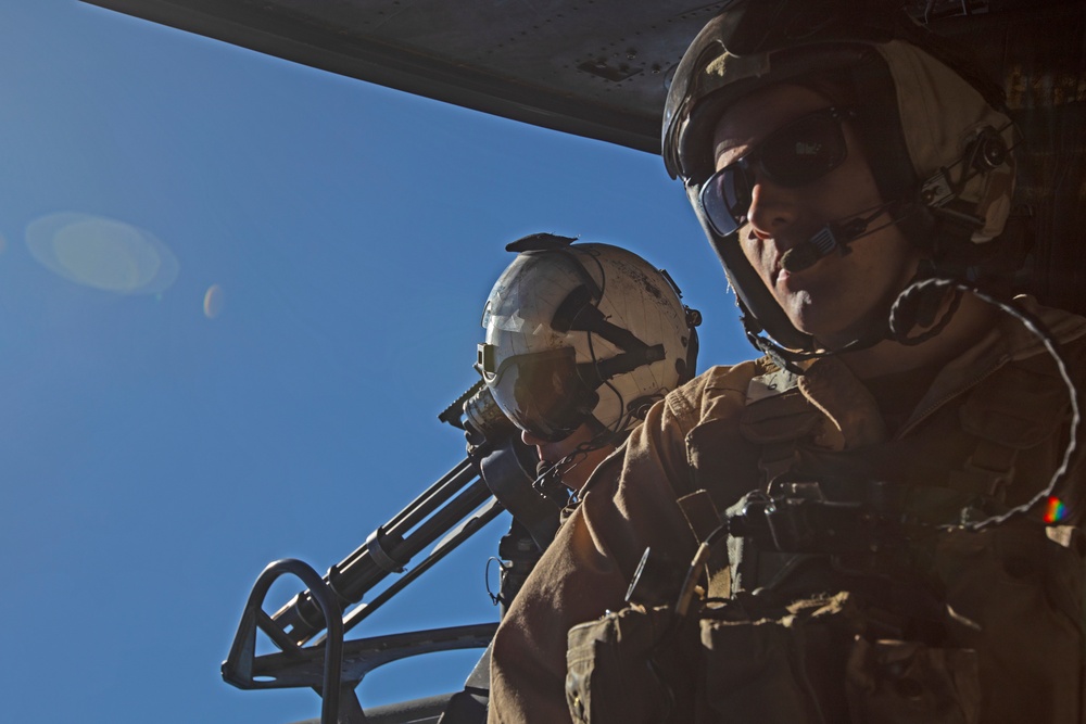 MAWTS-1 Marines conduct an Offensive Air Support Exercise