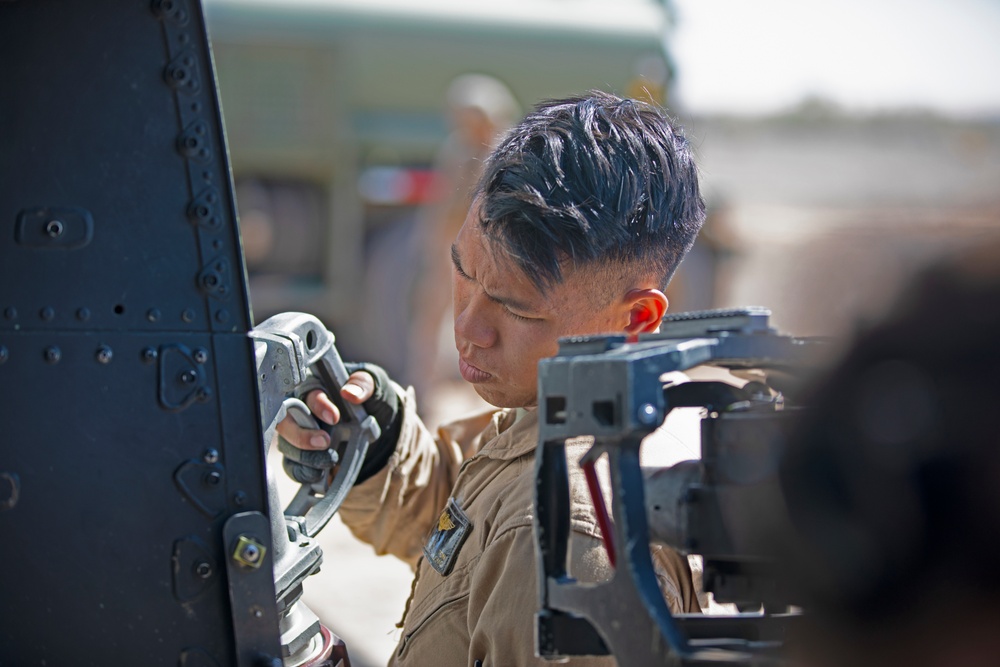 MAWTS-1 Marines conduct an Offensive Air Support Exercise