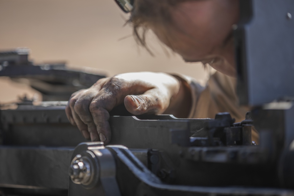 MAWTS-1 Marines conduct an Offensive Air Support Exercise