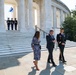 President of Finland Sauli Niinistö Participates in an Armed Forces Full Honors Wreath-Laying Ceremony at the Tomb of the Unknown Soldier