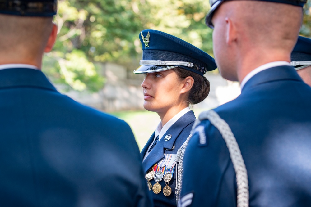 President of Finland Sauli Niinistö Participates in an Armed Forces Full Honors Wreath-Laying Ceremony at the Tomb of the Unknown Soldier