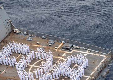 USS Wayne E. Meyer DDG 108 10th Anniversary of Ship's Commissioning "FOA"