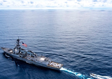 USS Wayne E. Meyer DDG 108 10th Anniversary of Ship's Commissioning "FOA"