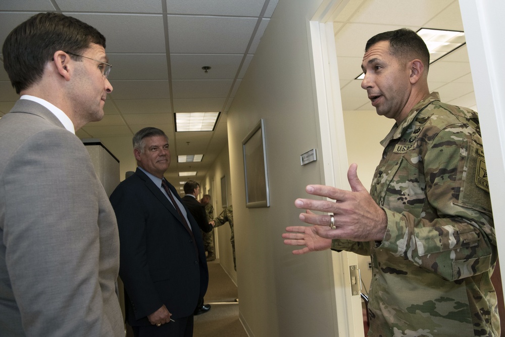 Secretary Esper Meets With Close Combat Lethality Task Force