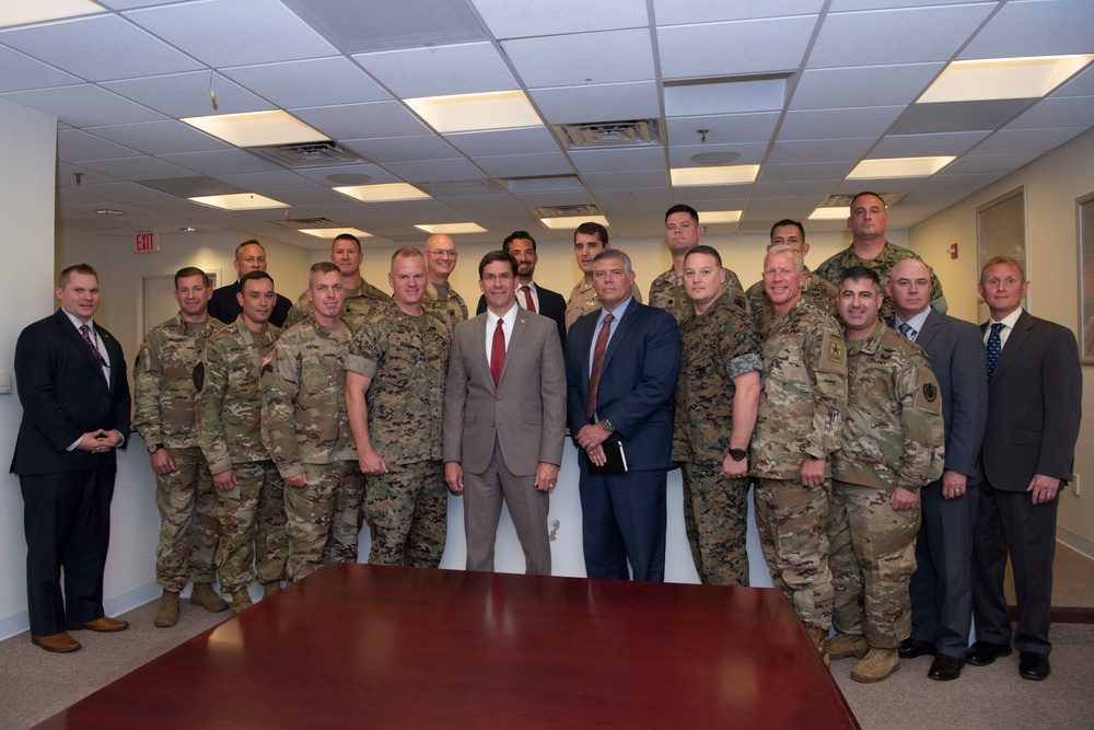 DVIDS - Images - Secretary Esper Meets With Close Combat Lethality Task ...