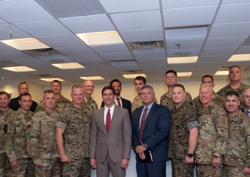 Secretary Esper Meets With Close Combat Lethality Task Force