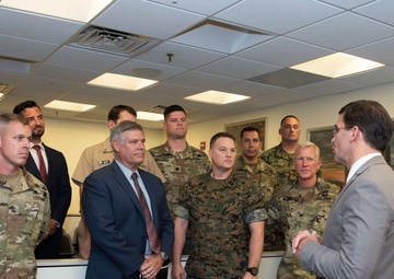 Secretary Esper Meets With Close Combat Lethality Task Force
