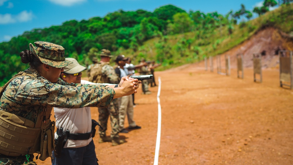 Koa Moana 2019 Pistol Range Exchange Training
