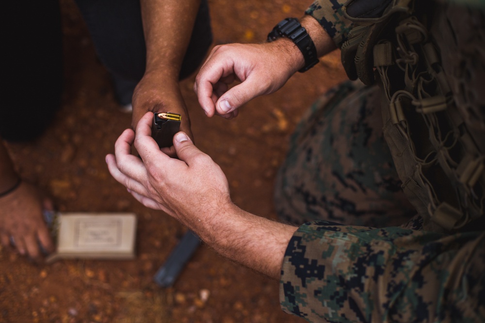 Koa Moana 2019 Pistol Range Exchange Training