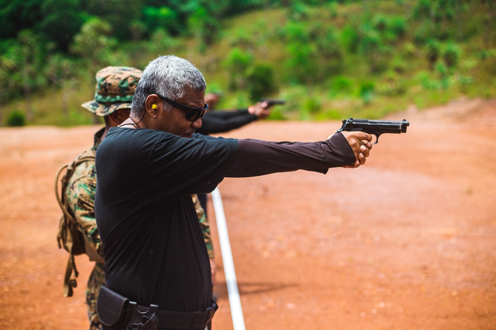 Koa Moana 2019 Pistol Range Exchange Training