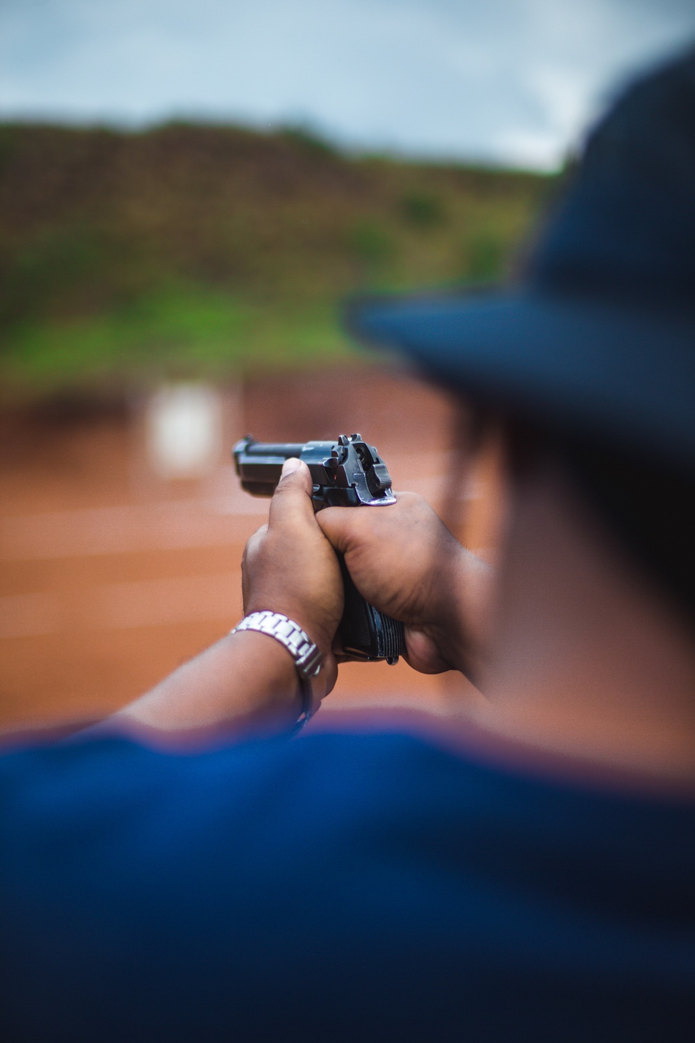 Koa Moana 2019 Pistol Range Exchange Training