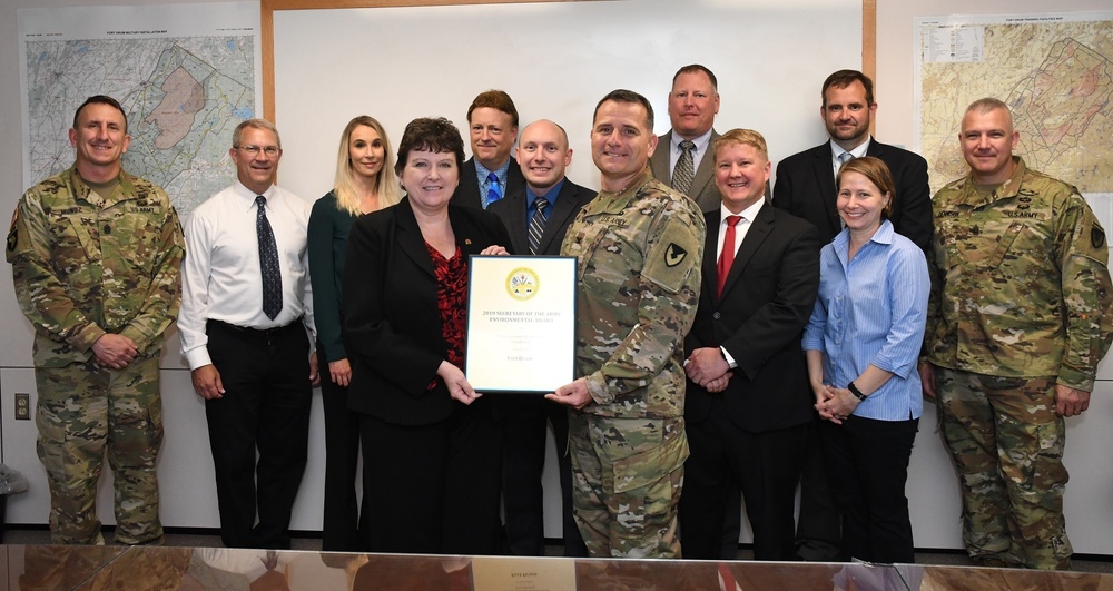 Fort Drum awarded for achievements in environmental restoration