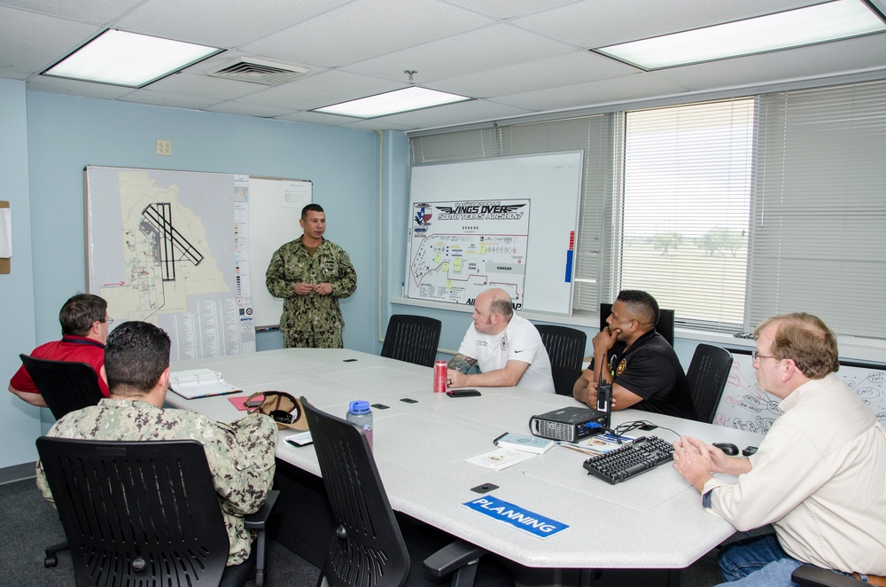 NAS Kingsville first installation with two Certified Navy Emergency Managers