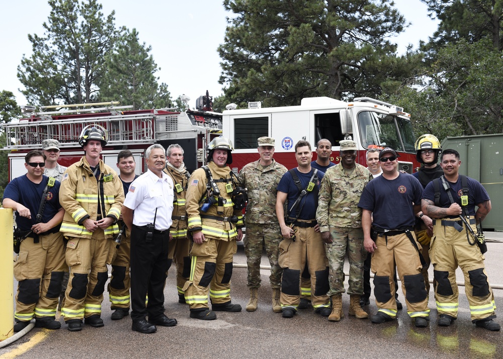 CMAFS fire department trains hard, works with community