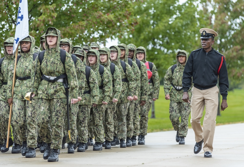 Recruit Training Command Marching