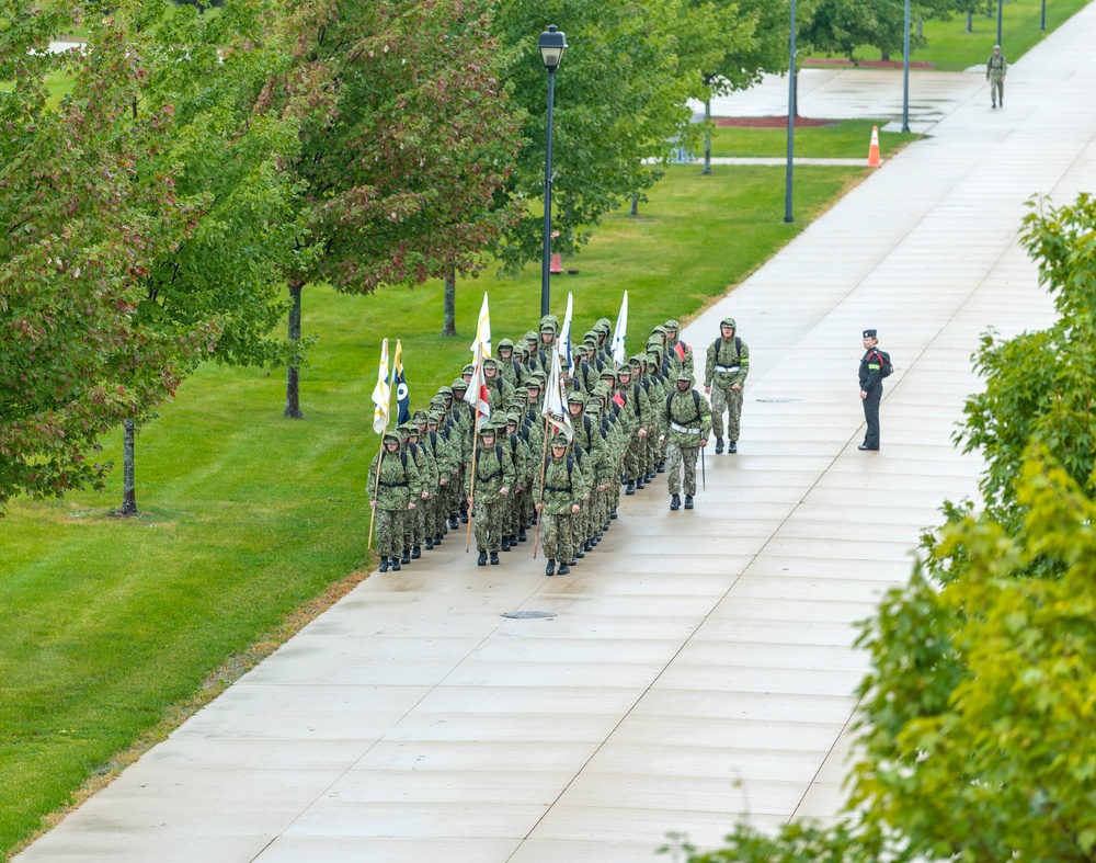 Recruit Training Command Marching