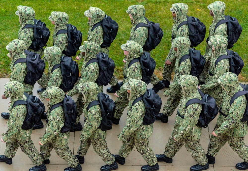 Recruit Training Command Marching