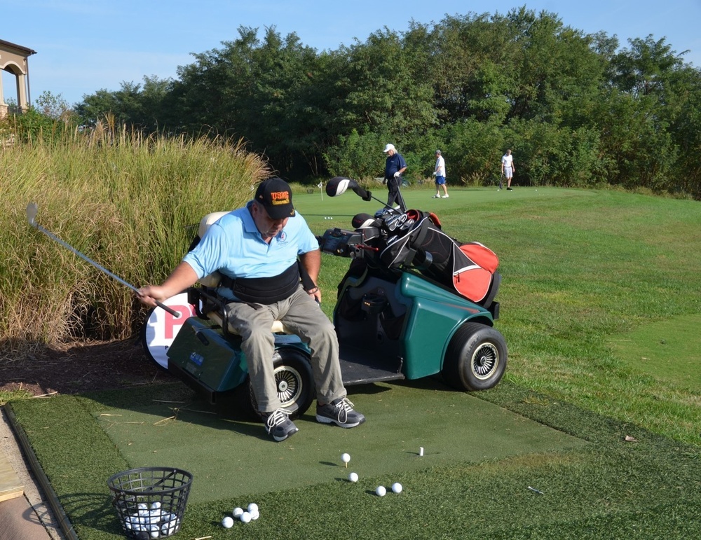 Adaptive Sports Equipment Helps Paralyzed Vet Get on the Golf Course