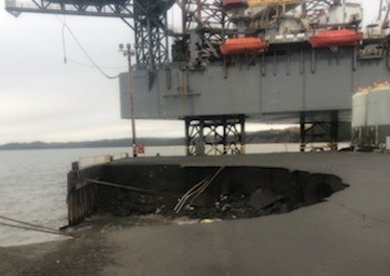 Coast Guard responds to oil spill near Nikiski, Alaska