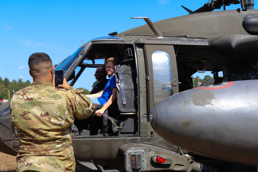Soldiers with 82nd Combat Aviation Brigade join Eastover Township Heritage Day Festival