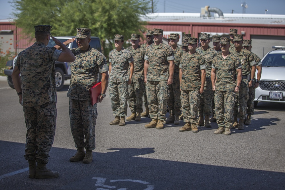 PMO Marines Awarded for Bravery