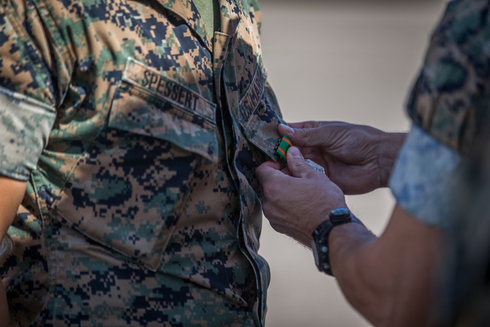 PMO Marines Awarded for Bravery