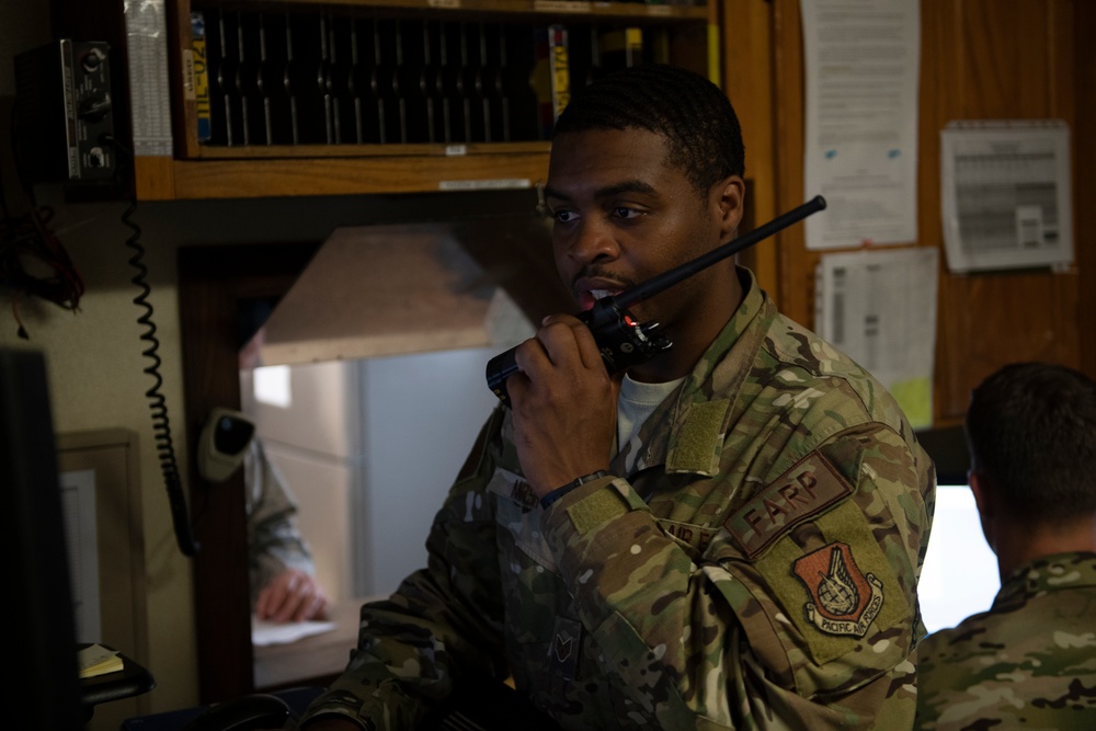 18th LRS POL Airmen fuel the flightline