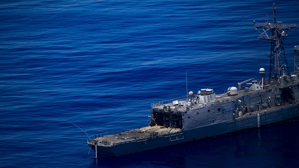 USS Gabrielle Giffords Participates In SINKEX