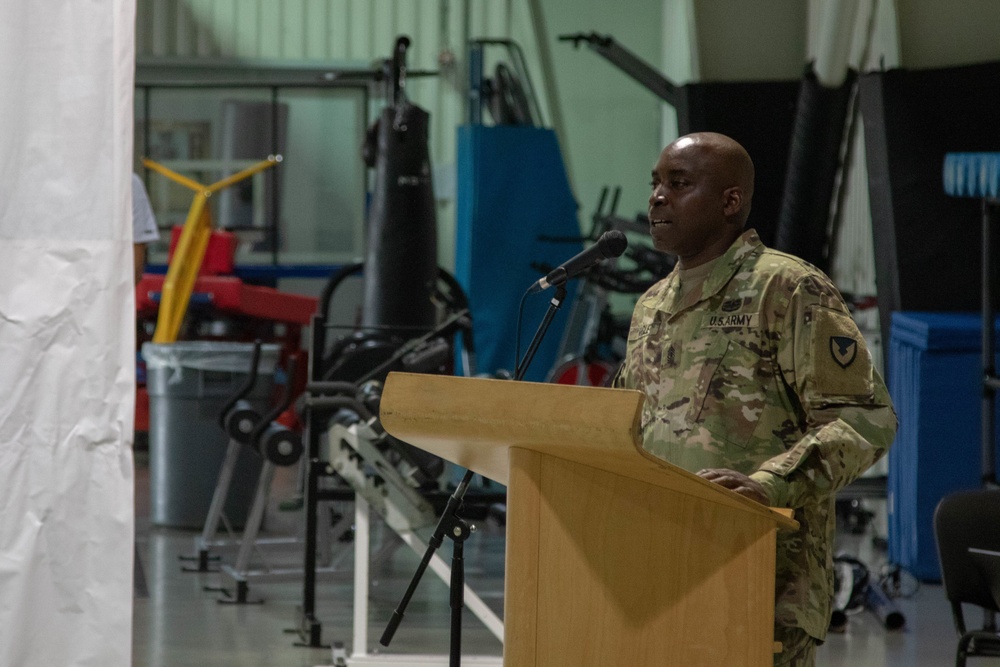 Mihail Kogalniceanu Air Base garrison change of responsibility ceremony