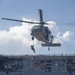 USS Antietam (CG 54), Special Boat Team 12 and EOD Mobile Unit 5 conduct a VBSS training exercise