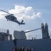 USS Antietam (CG 54), Special Boat Team 12 and EOD Mobile Unit 5 conduct a VBSS training exercise