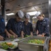 USS MOMSEN Sailors Conduct Meal Preparation