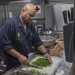 USS MOMSEN Sailors Conduct Meal Preparation