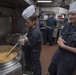 USS MOMSEN Sailors Cook for Hispanic Heritage Month