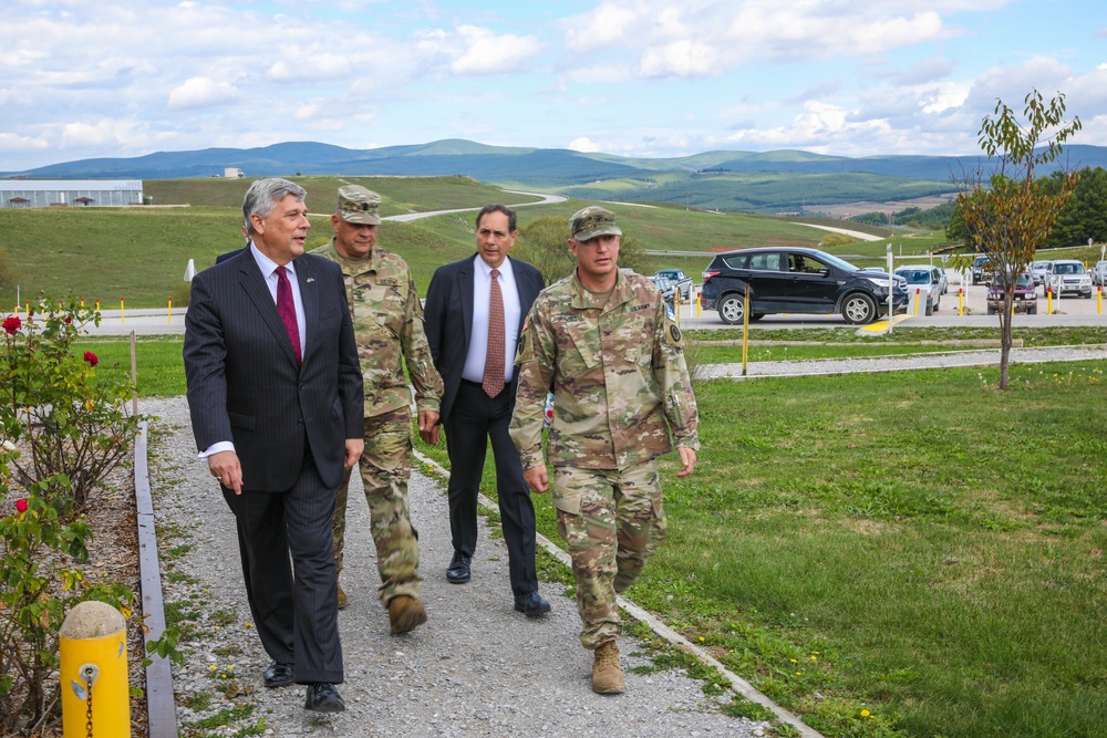U.S. Ambassador Visits Camp Bondsteel