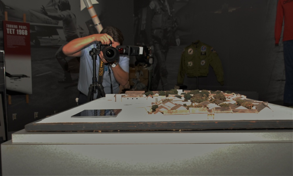 Prisoner of War Diorama for upcoming new exhibit