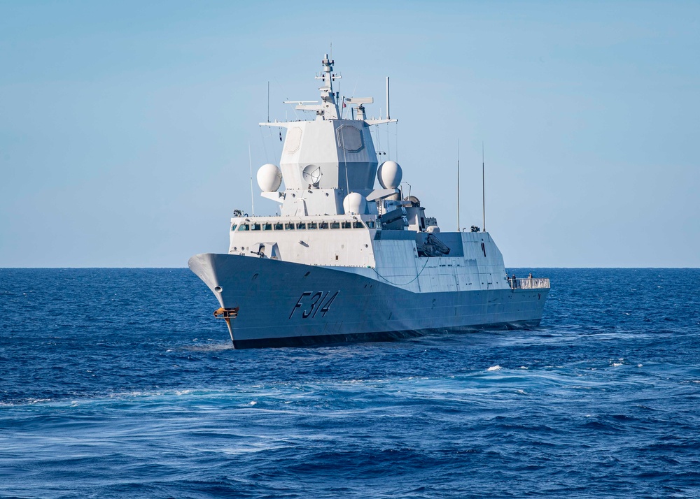 HNoMS Thor Heyerdahl Transits the Atlantic Ocean