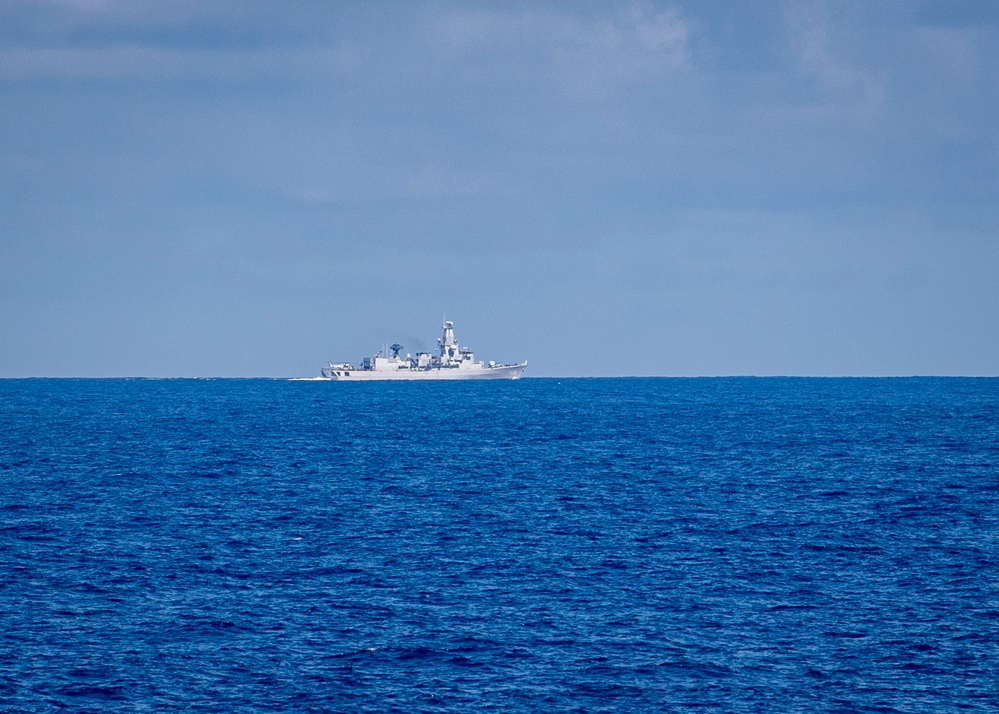 Leopold I Transits the Atlantic Ocean