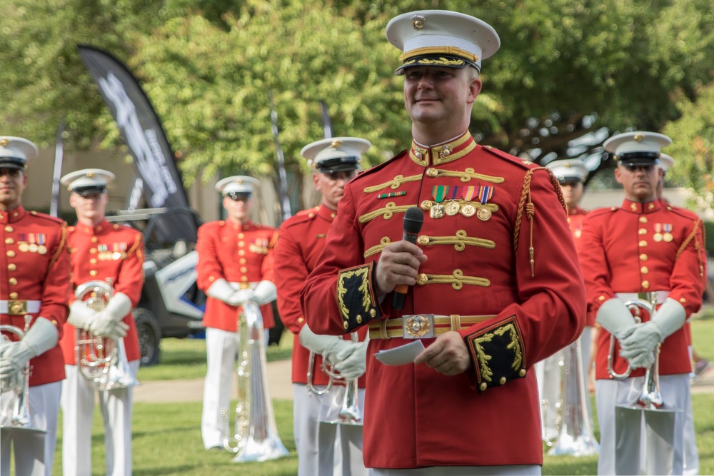 Marines perform at opening weekend of State Fair of Texas