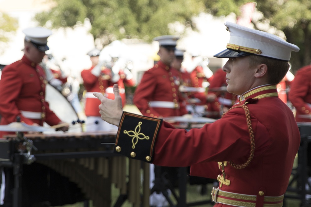 Marines perform at opening weekend of State Fair of Texas