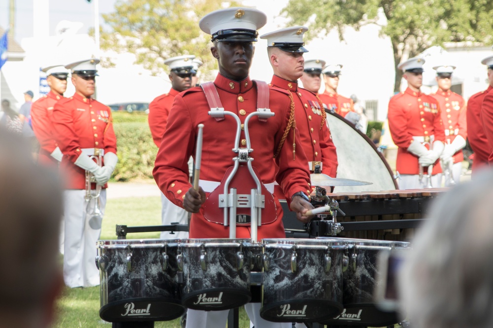 Marines perform at opening weekend of State Fair of Texas