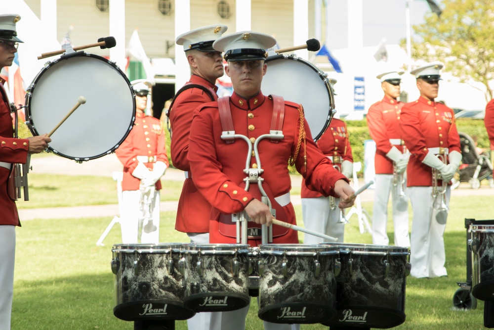 Marines perform at opening weekend of State Fair of Texas